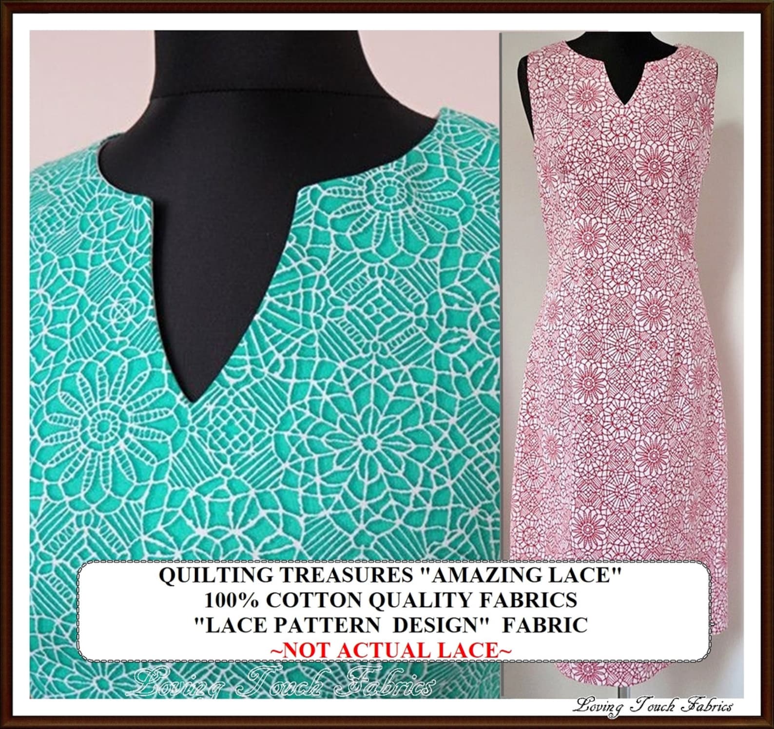 Quilting Treasures amazing Lace Faux Lace 100 Etsy