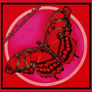 2 Fabric Freedom &quot;Flutter Bright&quot; Large Butterfly Insect Cotton Fabric Panels 10&quot; x 10 1/4&quot; Each (Set #A)