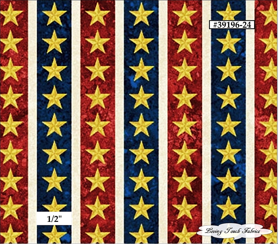 Kit De Couette Northcott Stars & Stripes - 66x75 Pouces - Motif Liberty Stars - Neuf