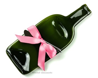 Barbie Theme Wine Bottle Cheese Tray with Pink Ribbon, Barbiecore