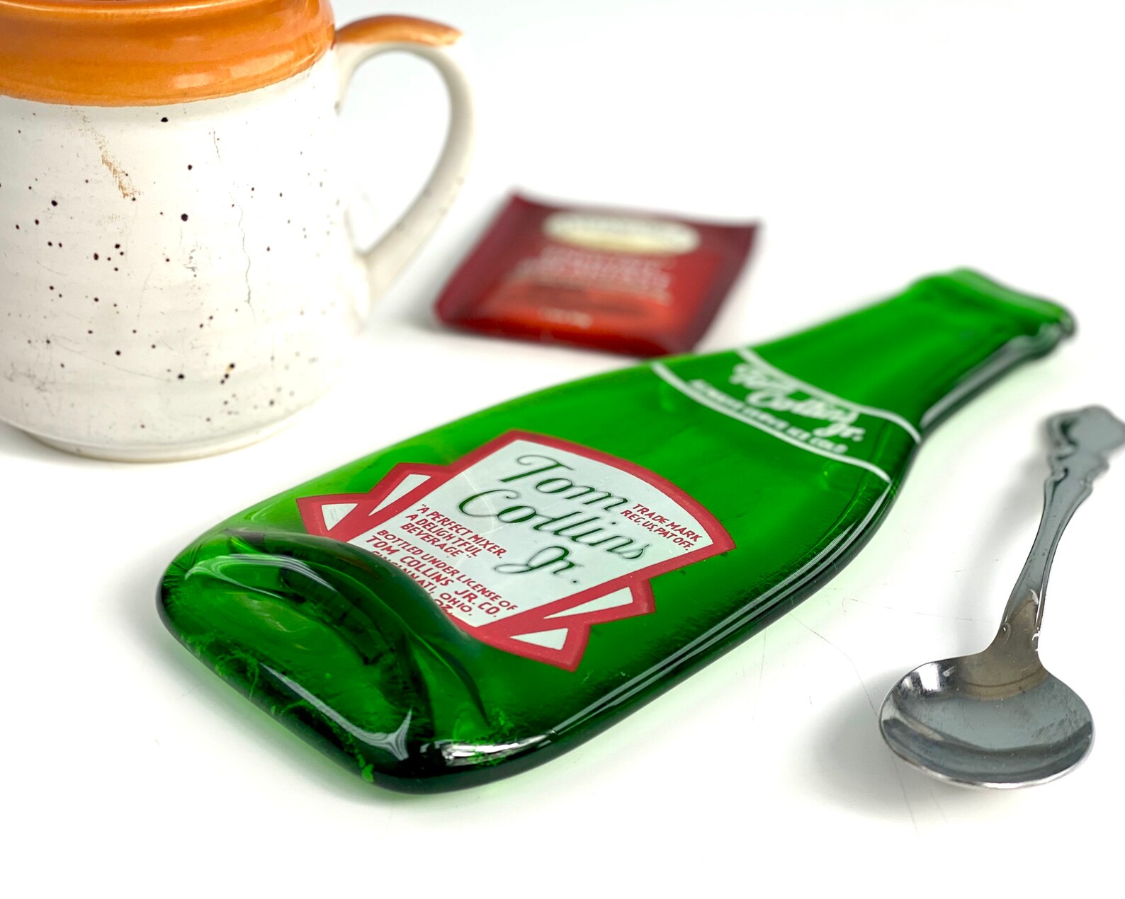 Vintage Tom Collins Jr Cincinnati Beverages Melted Bottle Etsy