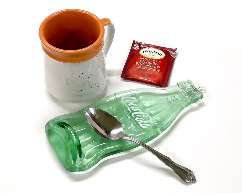 Vintage Coca Cola Melted Bottle Spoon Rest for Coke Collector Etsy