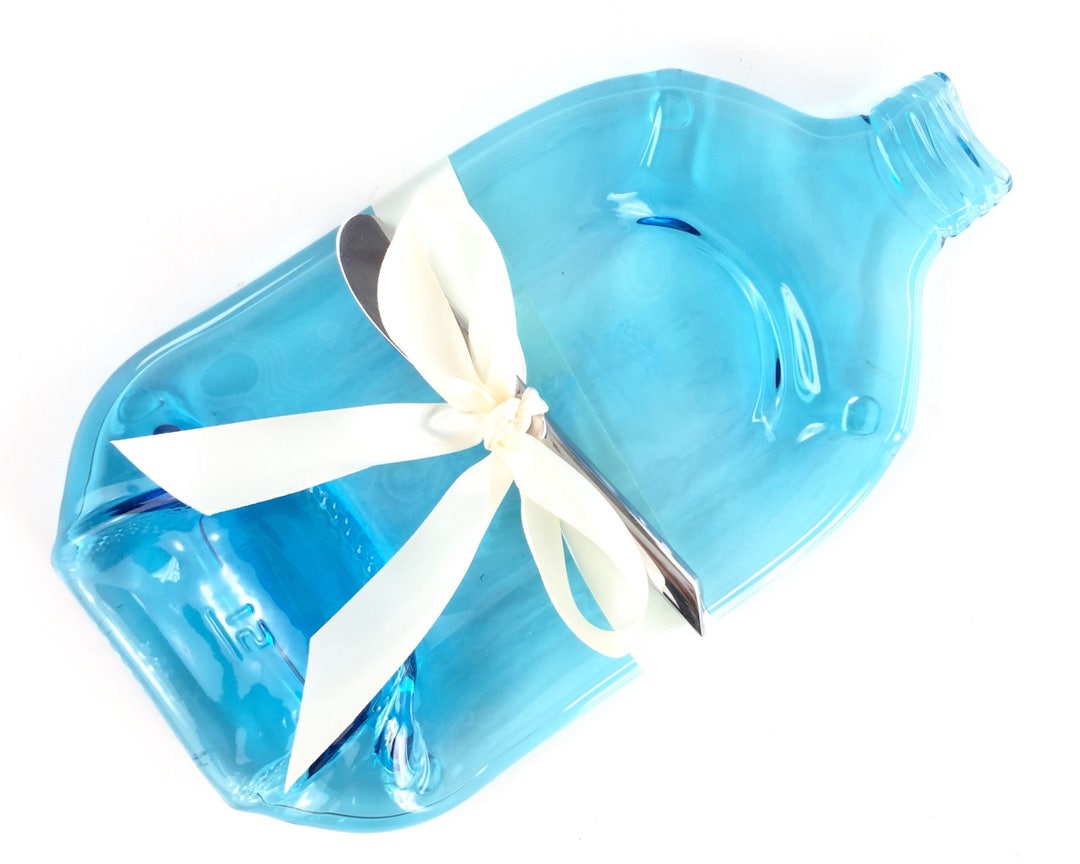 Flattened Bottle Cheese Board Bombay Sapphire Gin With Cheese Etsy