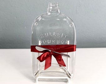 Bulleit Bourbon Melted Bottle Cheese Tray Platter, Bourbon Lover Gift for Him, Gifts for Dad