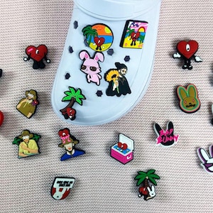 Loving person trend Collection - Crocs Accessories - Cute PVC Sandal Charms - Shoe Accessories Gifts-Heart Series Shoe Decor Gift