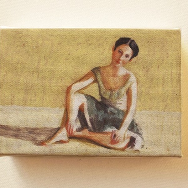 The Dancer / Tiny canvas print