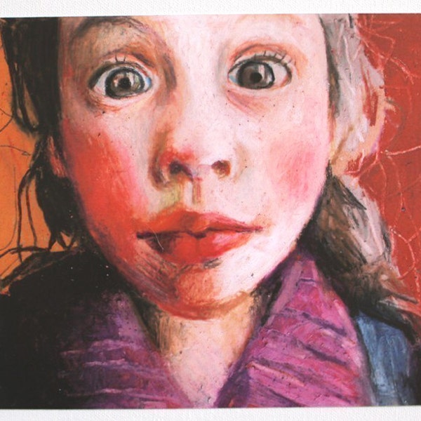 Sofia / Paper print -  Portrait drawing - ART PRINT