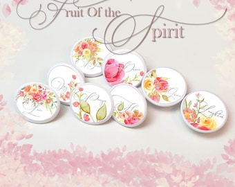 Door Pulls Fruit of the Spirit 8 pc Set