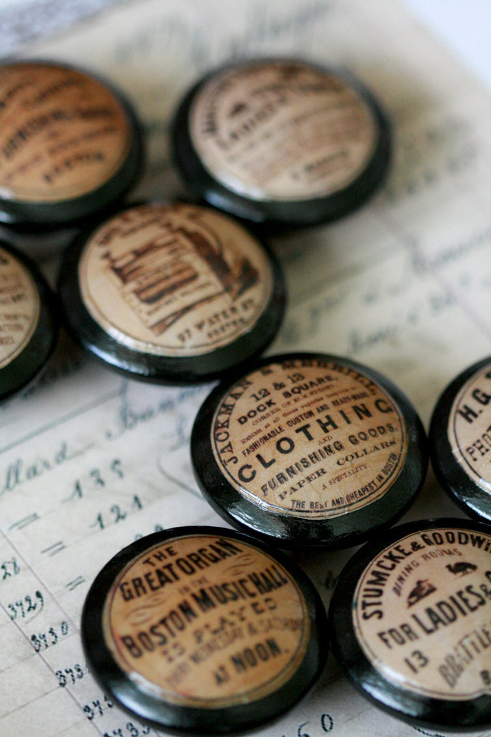 Vintage Knobs 8 Pc Set Door Pull Etsy