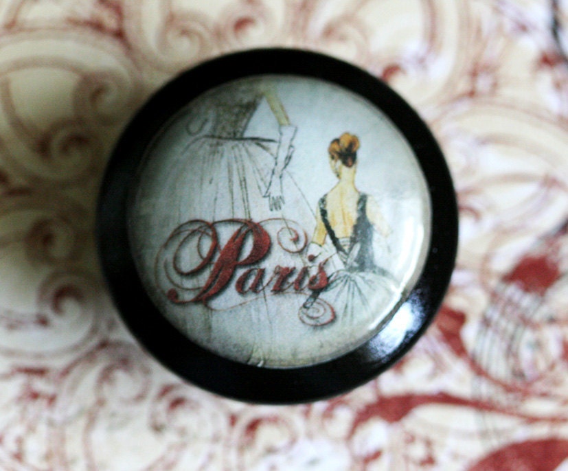 Vintage Knobs Paris Glamour and A Day in Paris | Etsy