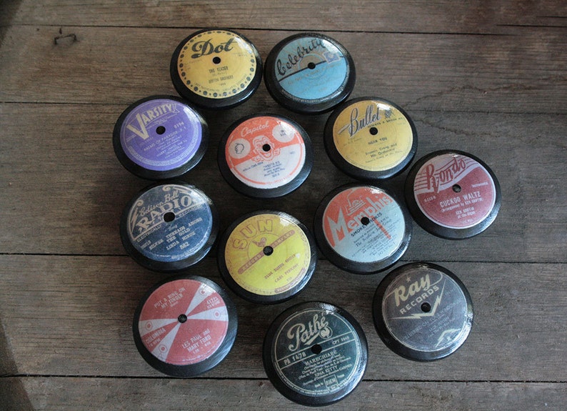 Vintage Knobs Spin This 12 Pc Set Door Pull Etsy