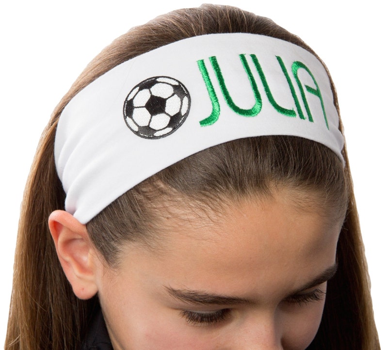 Soccer Team Headbands with Personalized Monogrammed Etsy