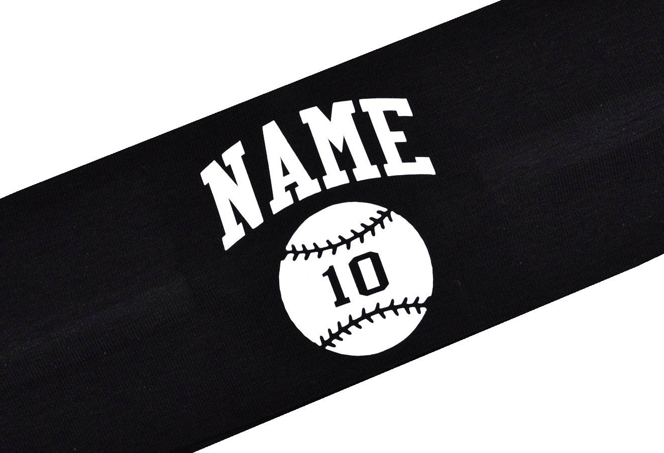 Softball Headband Personalized with Your CUSTOM Name and TEAM Etsy