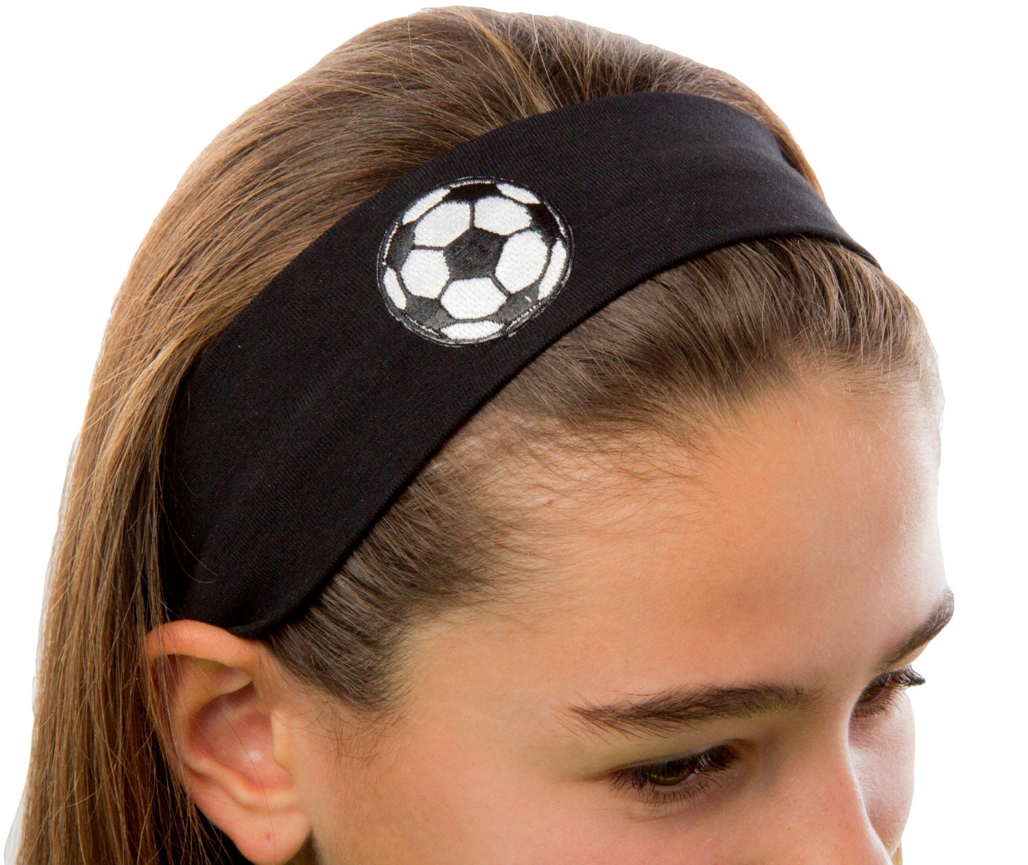 SOCCER BALL Cotton Stretch Headband in Many Colors Team Gift Etsy