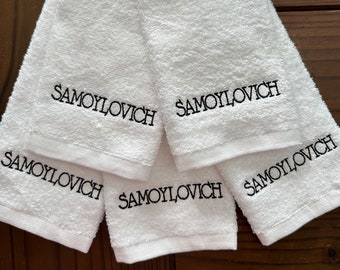 Custom Personalized 100% cotton Wash cloth