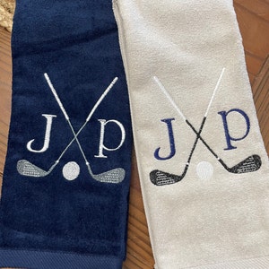 Golf Towel Embroidered and personalized Monogrammed