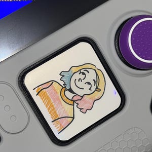 Personalisierte STEAM DECK TRACKPAD Aufkleber zum Schutz und zur Verlängerung der Lebensdauer des Trackpads