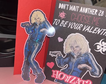 JIMMY valentine Sticker and Card: 28 Years