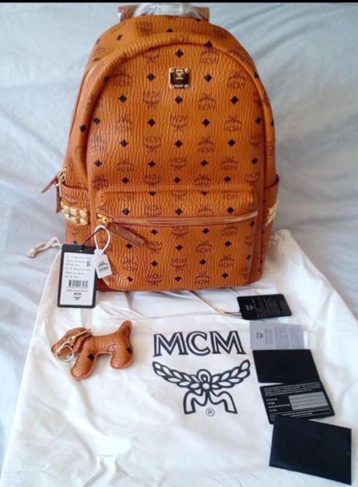 MCM LARGE BACKPACK Etsy