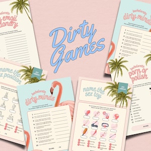 Palm Springs Bachelorette Printable Games Dirty Drinking Game Hen Do Bachelorette Game Download Canva Digital Template Summer Pool Party