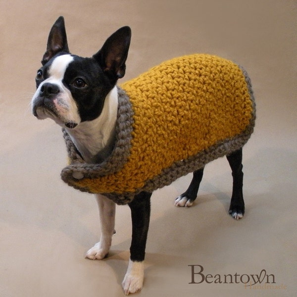 Size Medium Butterscotch Warm and Thick Dog Coat