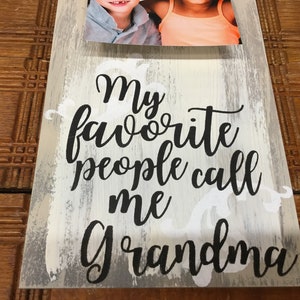 Gift for Grandma, Customize your name - Leave your name choice in the box below- Ships Quickly - You will recieve a handpainted piece of art
