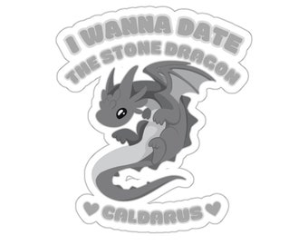 Fields Of Mistria I Wanna Date the Stone Dragon Caldarus Stickers