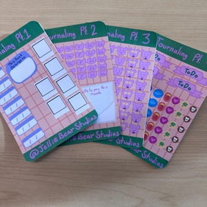 Journaling/Planner sticker sheet set