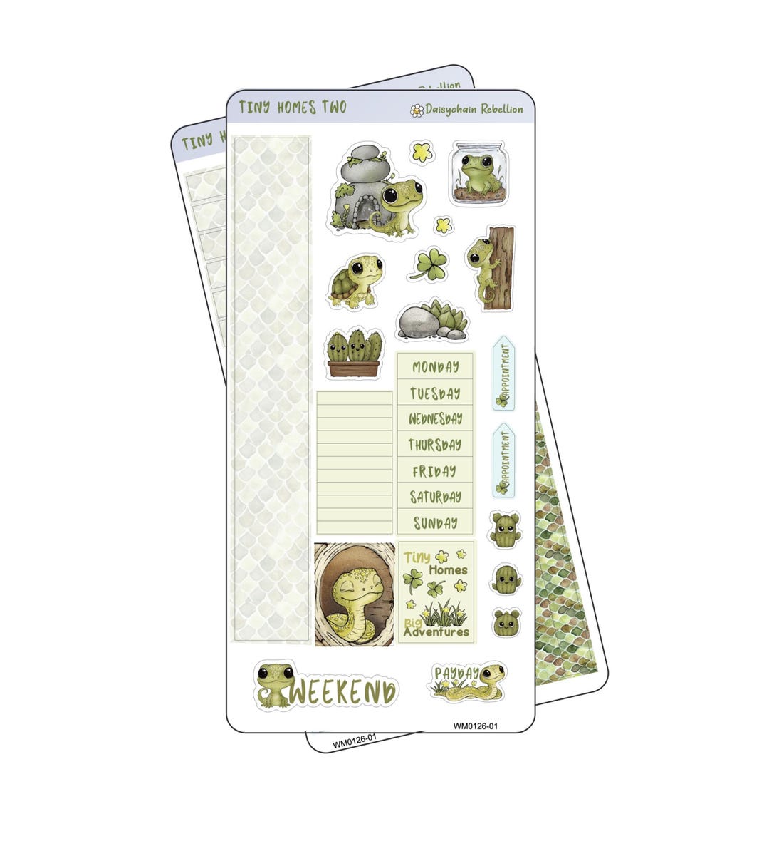 Tiny Homes Two WEEKS Monthly Sticker Kit - Etsy