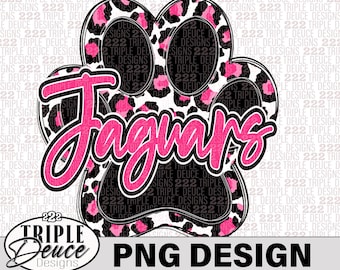 Jaguars Breast Cancer Awareness PNG Design