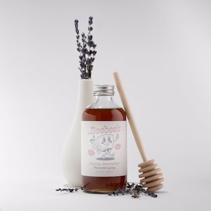 Honey Lavender All-Natural Simple Syrup for Coffee, Tea, and Cocktails