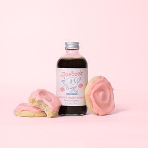 Frosted Sugar Cookie All-Natural Simple Syrup for Coffee, Tea, and Cocktails