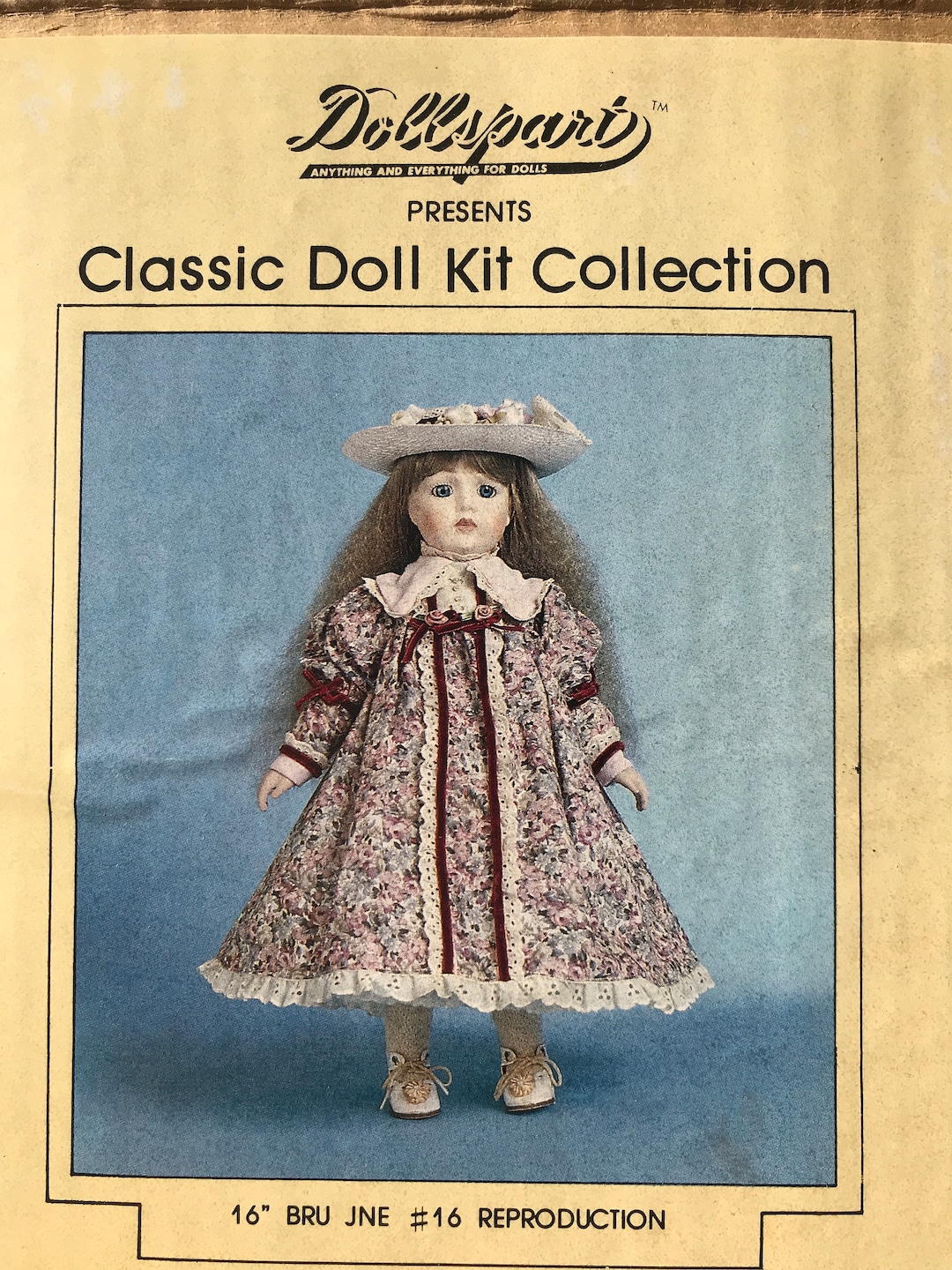 Porcelain Doll Kit, Bru Porcelain Doll Kit, 16 Bru China Doll Etsy