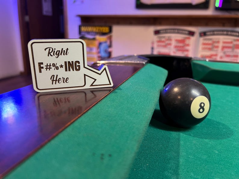 8 Ball Pocket Marker Billiards Game Accessories Mark Your Pocket Pool Table Deco