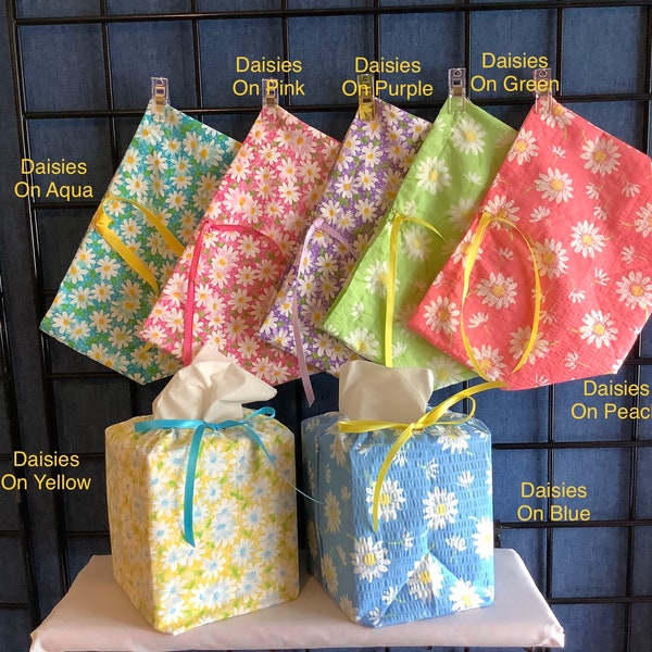 ANY-OCCASION*Tissue Cover Square Fabric Holder Decoration