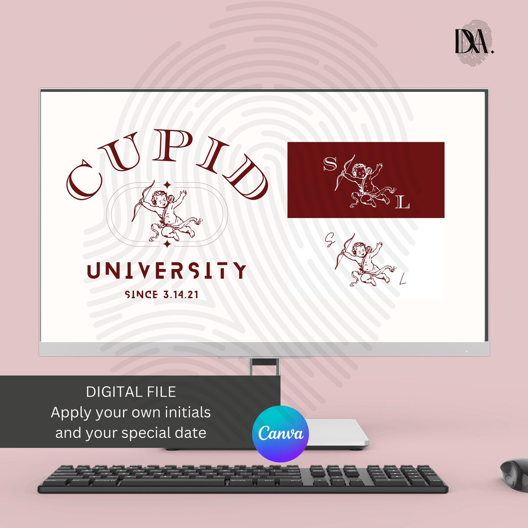 Editable Valentine Cupid Template University Sorority Png Downloadable ...