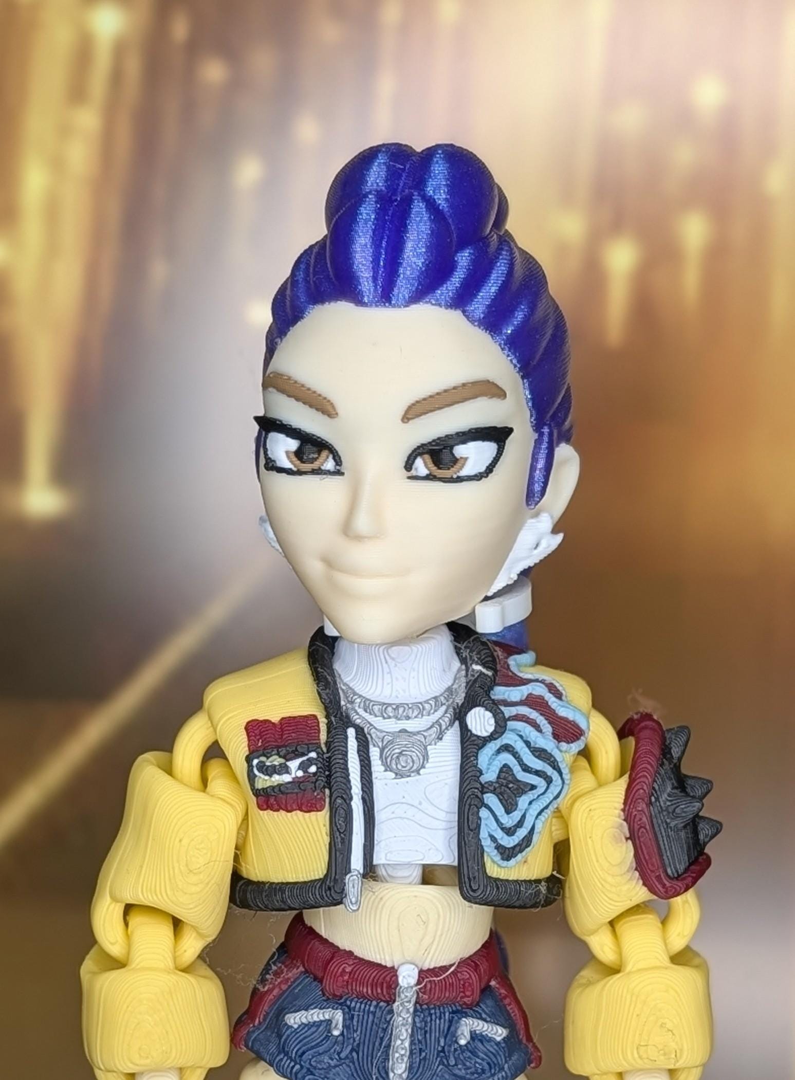 Rumi Flexi: Kpop Demon Hunters Fully Articulated! Awesome Gift - Etsy