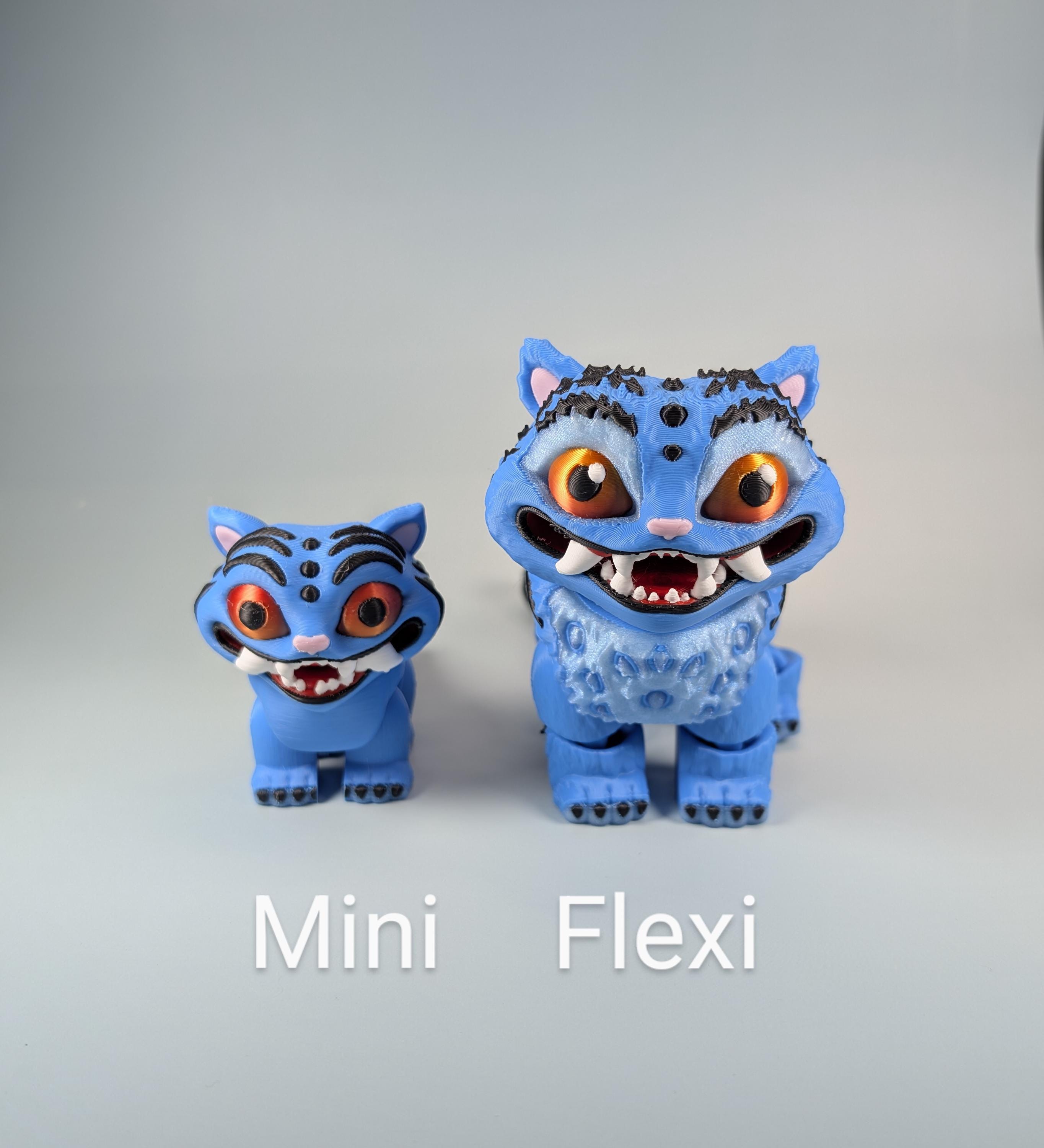 thumbnail interactive-video image 1 of KPop Demon Hunters Rumi Mira Zoey Derpy Sussie Figurines – 5pc PVC Collector Toy Set, Navy Blue Magpie & Tiger Designs 1 of 4