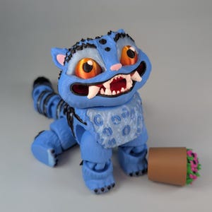 Derpy Tiger Flexi: KPop Demon Hunters Sits and Stands! Awesome Gift