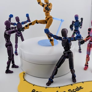 Dummy 13 by Lucky 13 Toys Assembled Articulated Figures multiple colors available