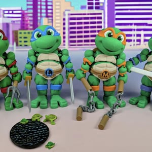 TMNT - Teenage Mutant Ninja Turtle Flexi Series! Great Gift!
