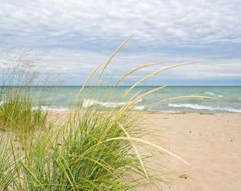 Ludington Beach Bliss - Michigan Photography - Stock Photography - Made to Order