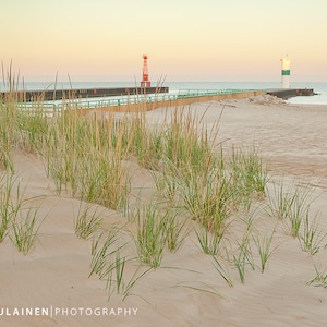 Pentwater Beach - Canvas Wrap - Michigan Photography