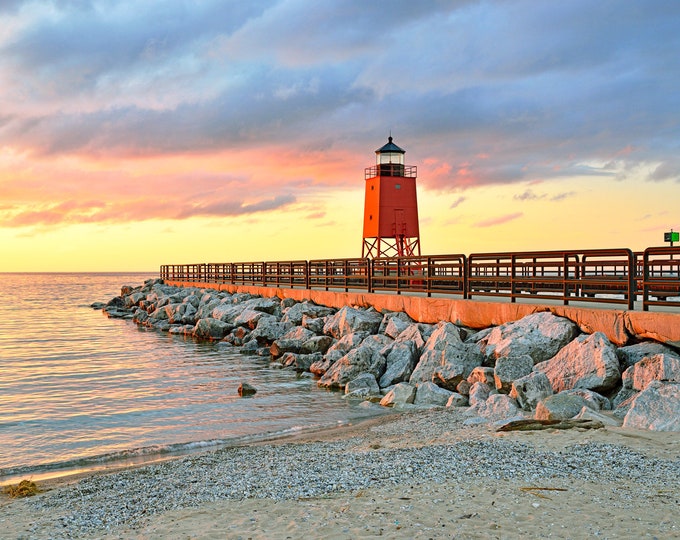 Charlevoix Sunset - Michigan Photography - Made to Order