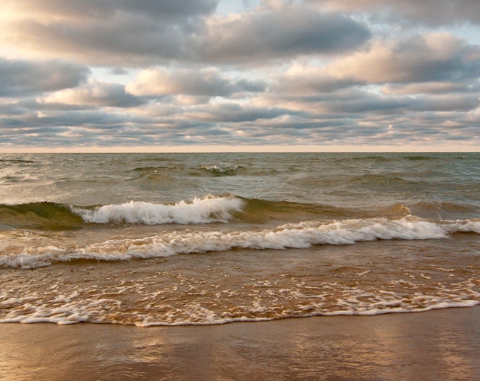 Lake Michigan - 3 to 1 Pano - Canvas Wrap - Michigan Photography