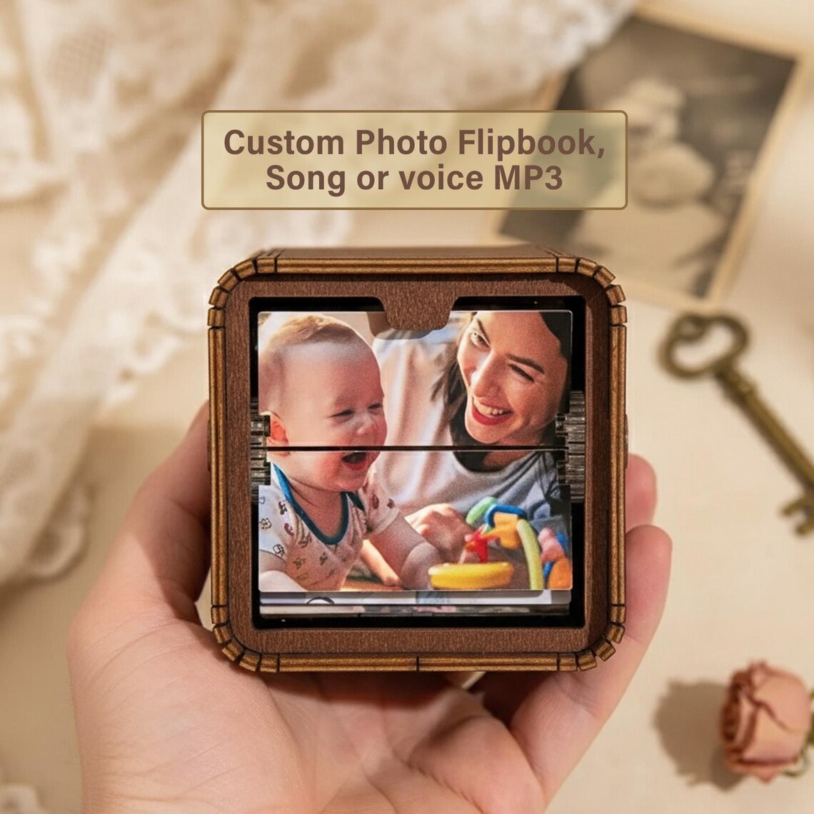 Personalized Photo & Song MP3 Player, Custom Music Box Gift - Etsy