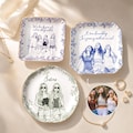 Personalized Bestie Photo Jewelry Dish, Ceramic Trinket Tray Gift, Bridesmaid Proposal, Ceramic Trinket Tray for Best Friend, Wedding Gift product logo