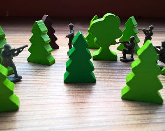 Abete rosso/abete in legno / 2 x 3 cm