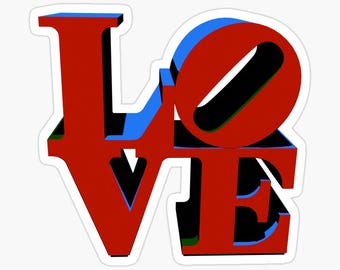 Philadelphia LOVE Stickers