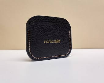 Leather card holder, gifts for him,credit card skin,cute wallet,mens leather wallet,small wallet,card holder wallet,credit card cover